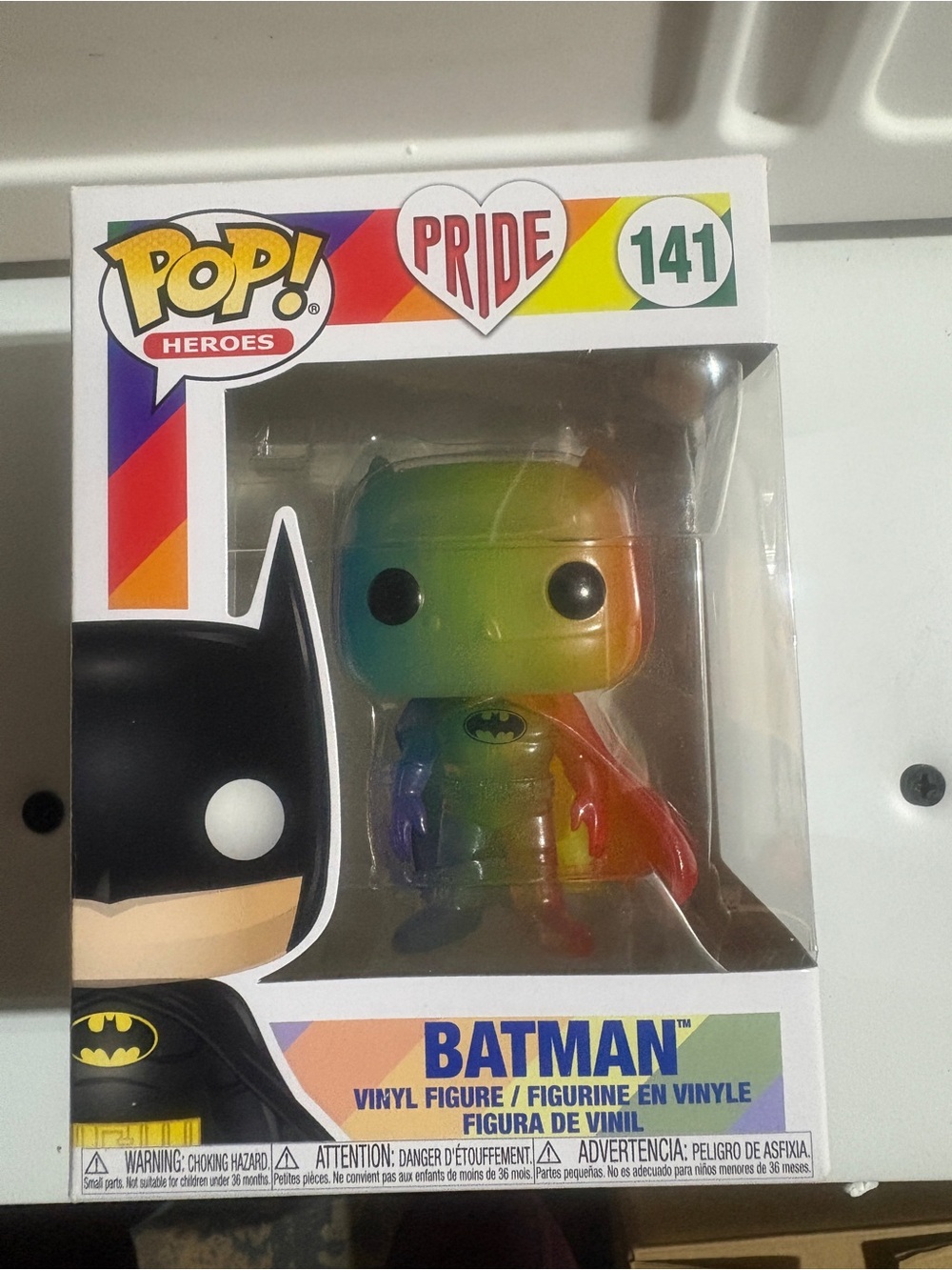 Rainbow , Funko pop Batman Rainbow pride edition collectible Vinyl Figure